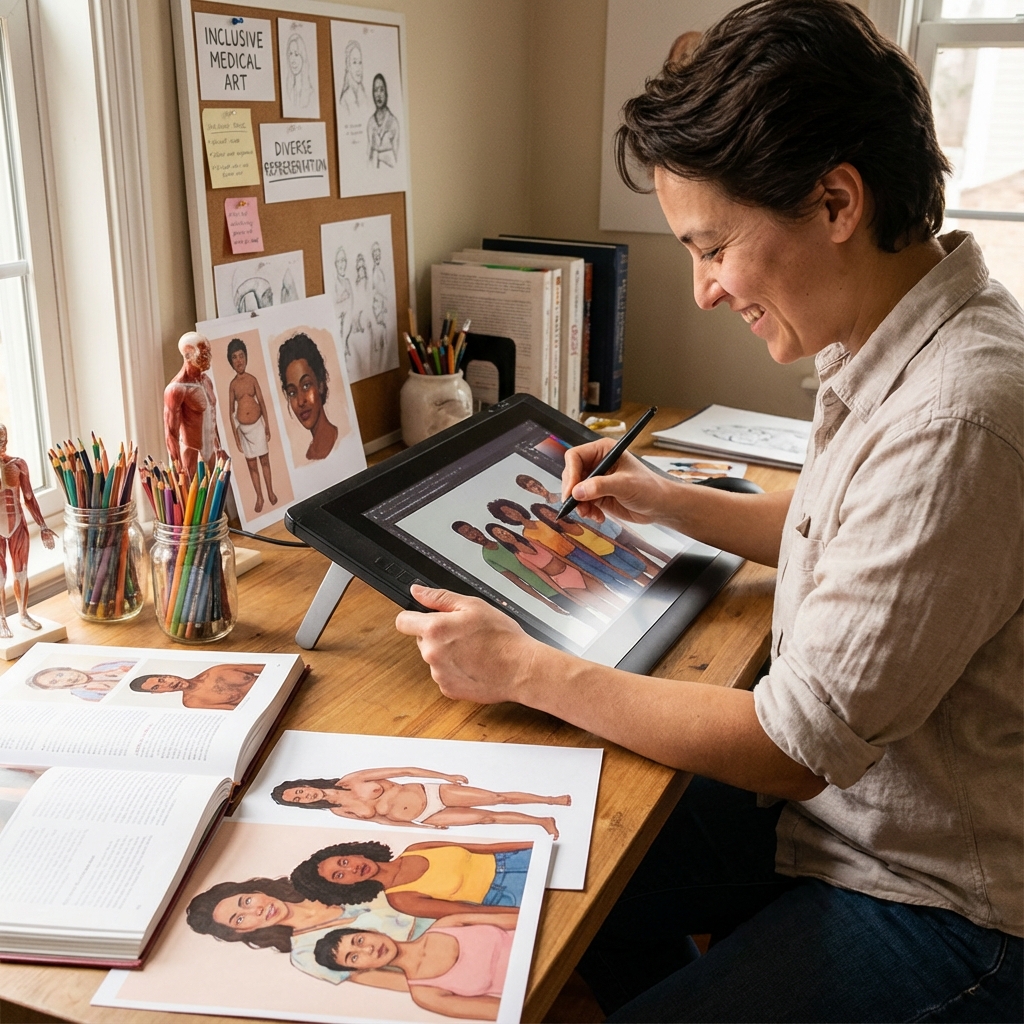 Artistic Excellence - creative medical illustrations